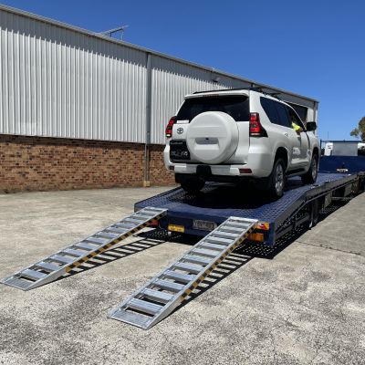 2.7m  3Tonne  Heavy Duty Rubber Track and Rubber Tyre/Car Loading Ramps-JETE304127