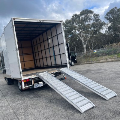 2.1M 2.4Tonne Heavy Duty Aluminium Loading Ramp(Hook Type)-JETH24-7