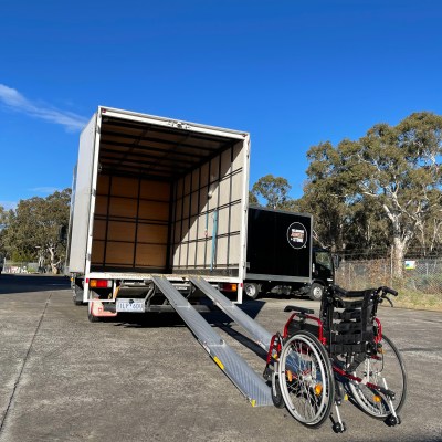 2.7M 270kg Three Section Telescopic Wheelchair Ramp-JETM107T-9