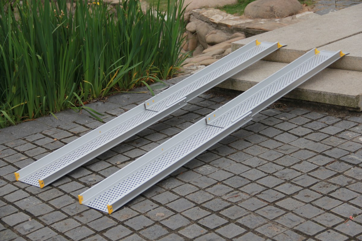 2.4M 270kg Two Section Telescopic Wheelchair RampJETM1078 Jetland