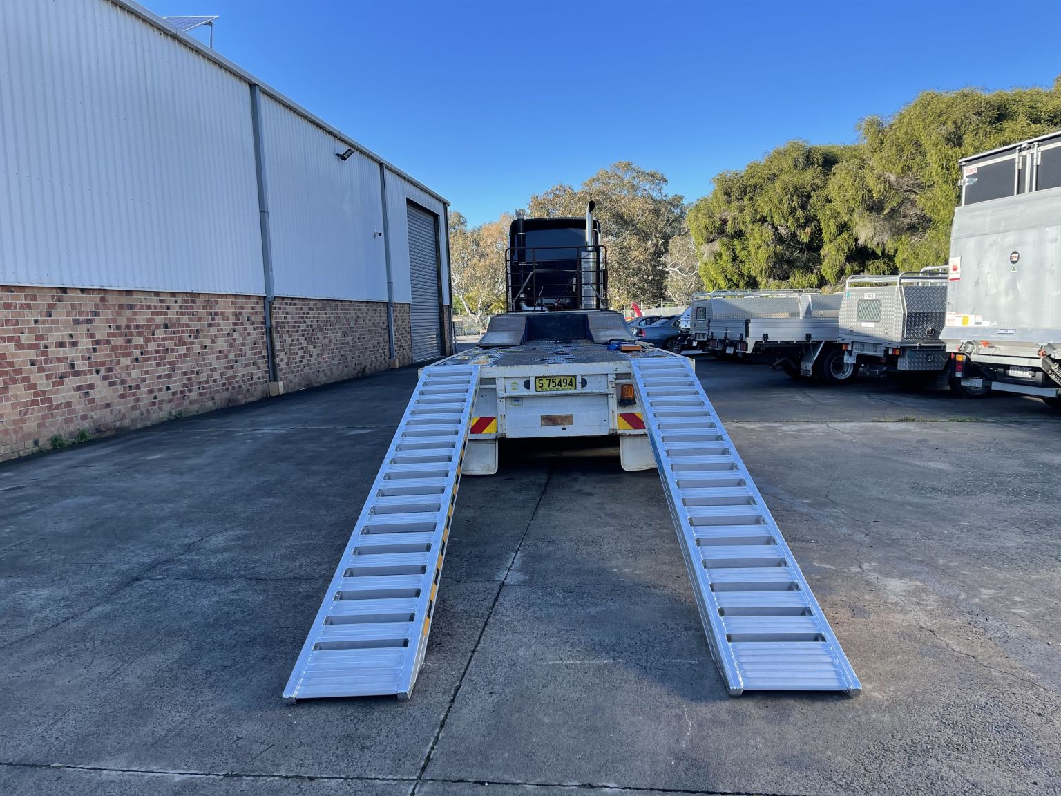 4.8m 5Tonne Heavy Duty Steel Track,Rubber Pads on steel,Rubber Track ...