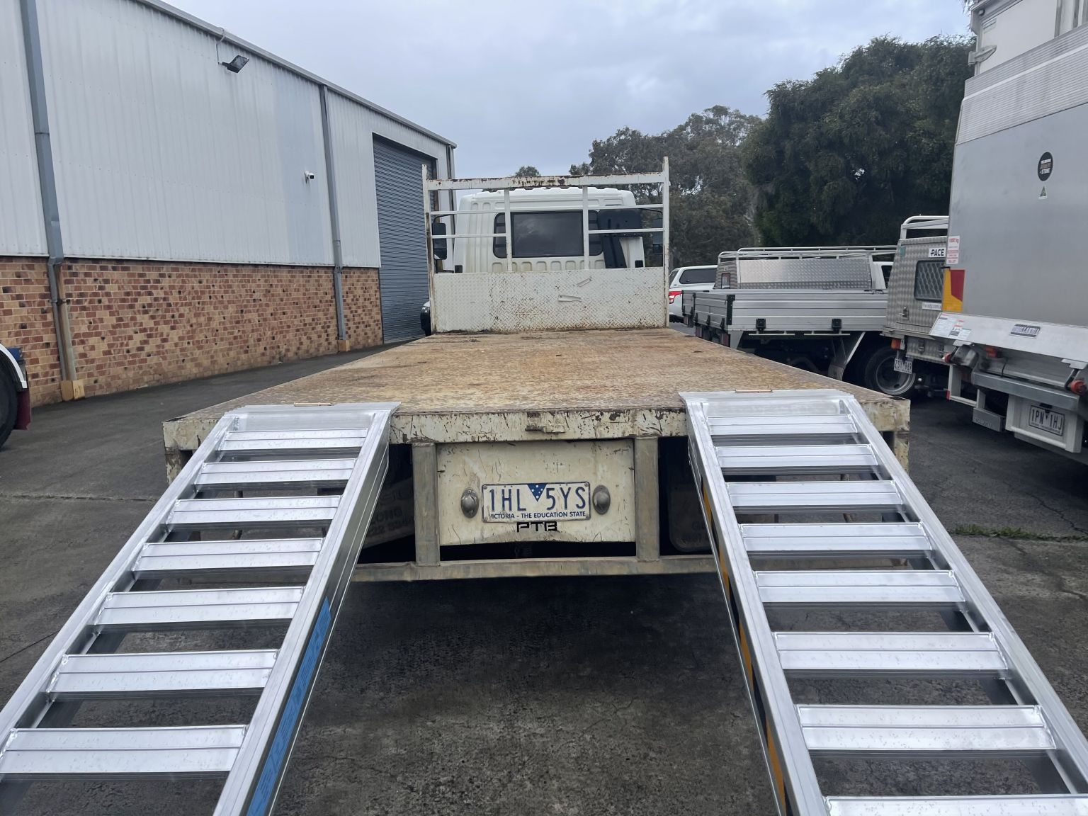 3.5m 6 Tonne Heavy Duty Rubber Track Machinery Loading Ramps ...