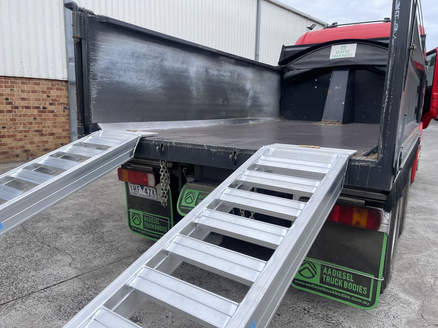 3.9m 6Tonne Heavy Duty Rubber Track Machinery Loading Ramps-JETAA604139 ...