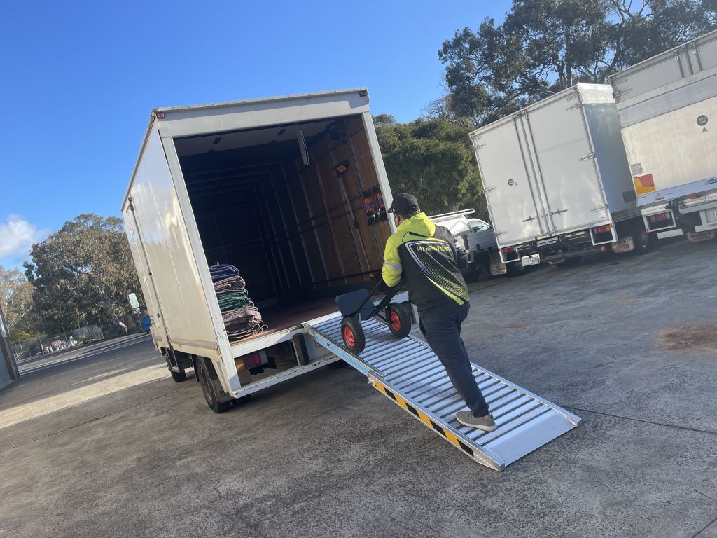 2.9m 1.2Tonne Folding Walk Board Removalist Loading Ramp-JETGA128029 ...