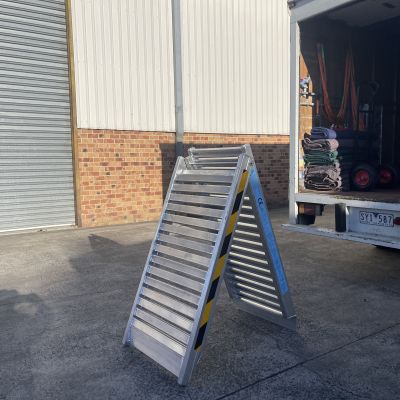 2.9m  1.2Tonne Folding Walk Board Removalist Loading Ramp-JETGA128029