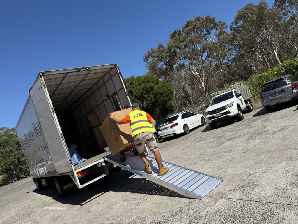 Fusion Ramp Walk 2.5M x 880mm 1800KG Capacity non Folding Walk Board Removalist Loading ...