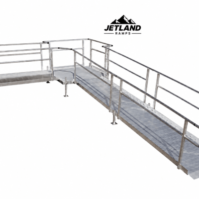 JETLAND JMRS-8C8 Aluminium Modular L-Shaped Ramp System