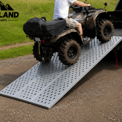 JETLAND TF-8 8FT Aluminium Tri-Fold ATV Loading Ramp