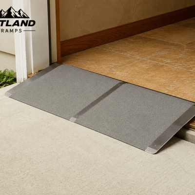 JETT272-36-24 Aluminium Threshold Ramp – 272kg Capacity, 36” Wide × 24” Long