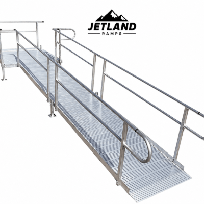 JETLAND JMRS-C8L/R Aluminium Modular Ramp System – L/R Side Entry