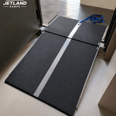 JETT27230-32D – Aluminium Drive-In Threshold Ramp 272kg 30” × 32”