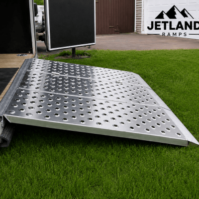 JETLAND TFT-5 5FT Aluminium Tri-Fold Motorcycle & ATV Trailer Ramp